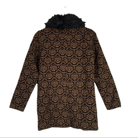 Stussy Faux fur Collared Coat Size XS - Picture 2 of 6
